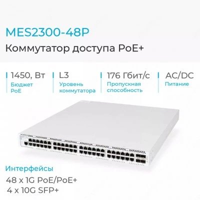 Коммутатор Eltex MES2300-48P