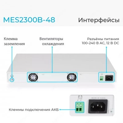 Коммутатор Eltex MES2300B-48 Коммутатор Eltex MES2300B-48