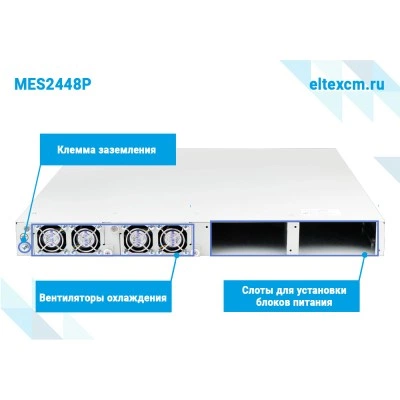 Коммутатор Eltex MES2448P Коммутатор Eltex MES2448P