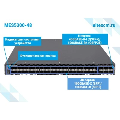 Коммутатор Eltex MES5300-48 Коммутатор Eltex MES5300-48