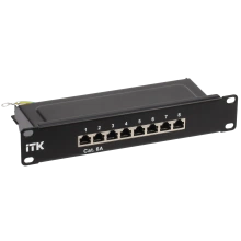 Патч-панель ITK PP08-1UC6AS-D05-10