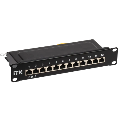 Патч-панель ITK PP12-1UC06S-D05-10