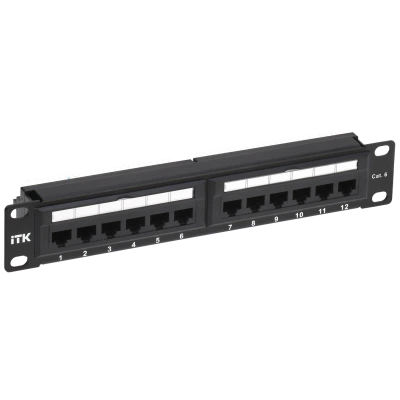 Патч-панель ITK PP12-1UC06U-D05-10