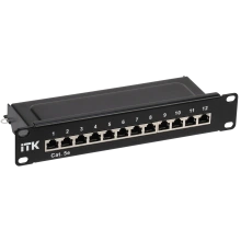 Патч-панель ITK PP12-1UC5ES-D05-10