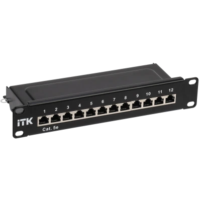 Патч-панель ITK PP12-1UC5ES-D05-10