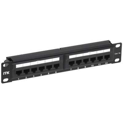 Патч-панель ITK PP12-1UC5EU-D05-10