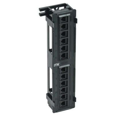 Патч-панель ITK PP12-C6U-D05