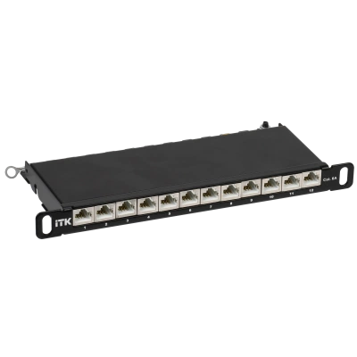 Патч-панель ITK PP12-D05UC6AS-D05-10