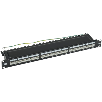 Патч-панель ITK PP24-1UC6AS-D05
