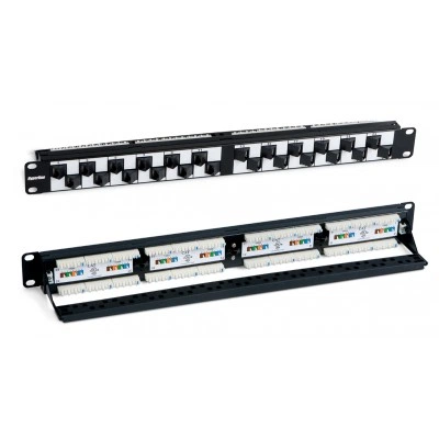 Патч-панель Hyperline PP2A-19-24S-8P8C-C5E-110 Патч-панель Hyperline PP2A-19-24S-8P8C-C5E-110