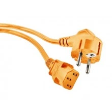 Кабель электропитания Hyperline PWC-IEC13-SHM-1.8-OR