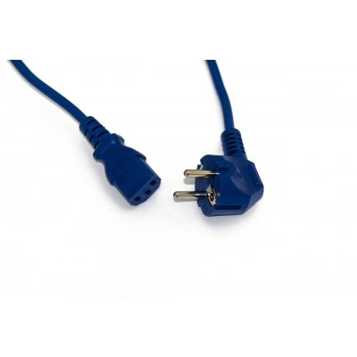 Кабель электропитания Hyperline PWC-IEC13-SHM-5.0-BL Кабель электропитания Hyperline PWC-IEC13-SHM-5.0-BL