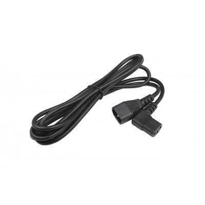Кабель электропитания Hyperline PWC-IEC13A-IEC14-3.0-BK