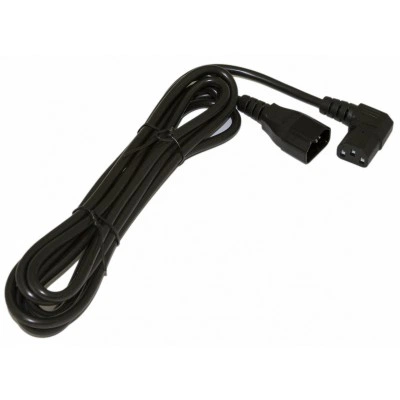 Кабель электропитания Hyperline PWC-IEC13A-IEC14-5.0-BK Кабель электропитания Hyperline PWC-IEC13A-IEC14-5.0-BK